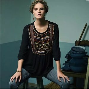 Anthropologie HD in Paris Ari Embellished Tunic